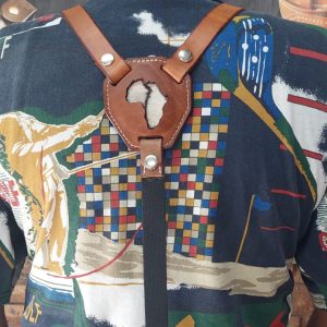 Leather Suspenders Standard