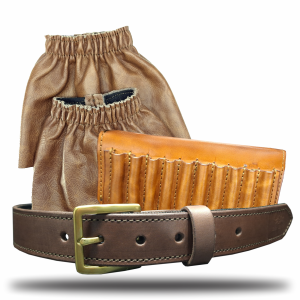 38 mm Tactical Lite Belt, Pullover Gaiters and 10 Round Ammo Pouch