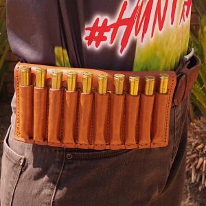 Leather Open Cartridge Pouch 10 Rounds