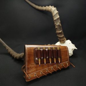 Leather Ammo Rifle Stock Bandelier