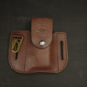 Leather Multi Tool/Knife Pouch & Hook