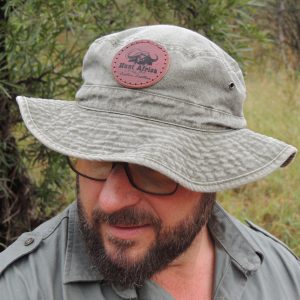 Bos Hoed/Bush Hat with leather patch