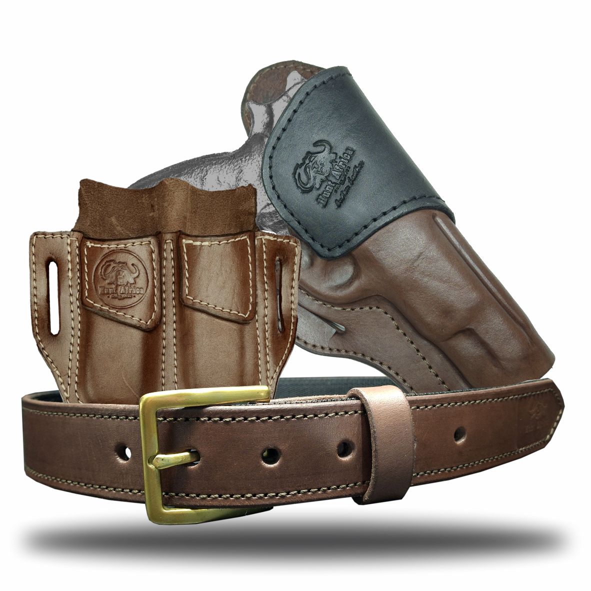 High Carry Belt DOuble Mag