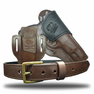 High Carry Holster, Tactical Lite Belt 38mm (Medium) & Single Open Mag Pouch
