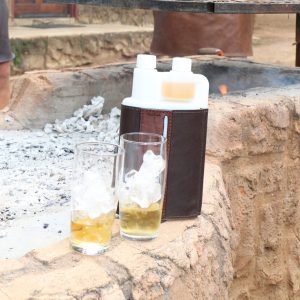 Leather 1L Decanter Bottle