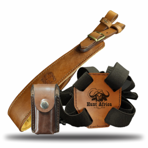 50mm Padded Rifle Sling, Binocular/Camera Harness &  Vertical Multitool Pouch