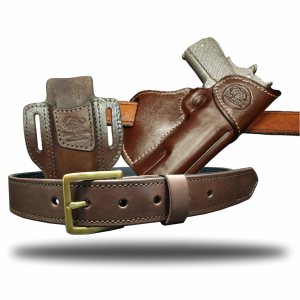 Back Carry Holster, Tactical Lite Belt 38mm (Medium) & Single Open Mag Pouch