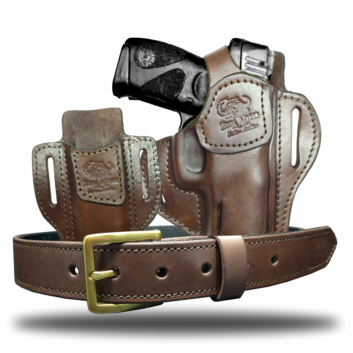 Pancake & Strap, Belt & Double Mag