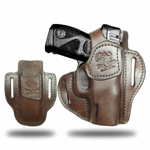 Pancake & Strap Leather Holster & Single Mag Pouch