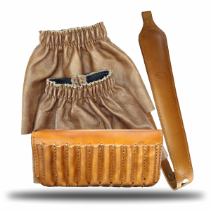 Standard Padded Rifle Sling, 10 Round Ammo Pouch & Pullover Gaiters