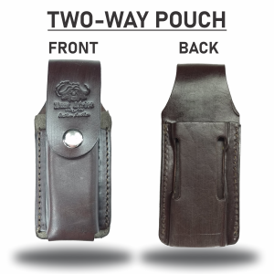Single Closed Mag Pouch (Belt Clip, Vertical or Two-Way Carry Options)