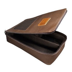 Leather Liquor Carrier