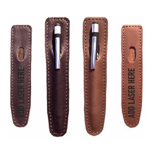 Leather Pen Sleeve